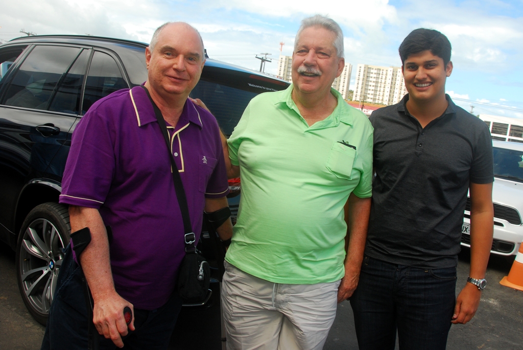 Marcos Souza, Nilo Coelho e Geo Coelho 
